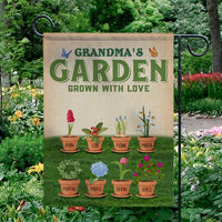 Thumbnail for Grandma Garden of Love - Personalized Flag