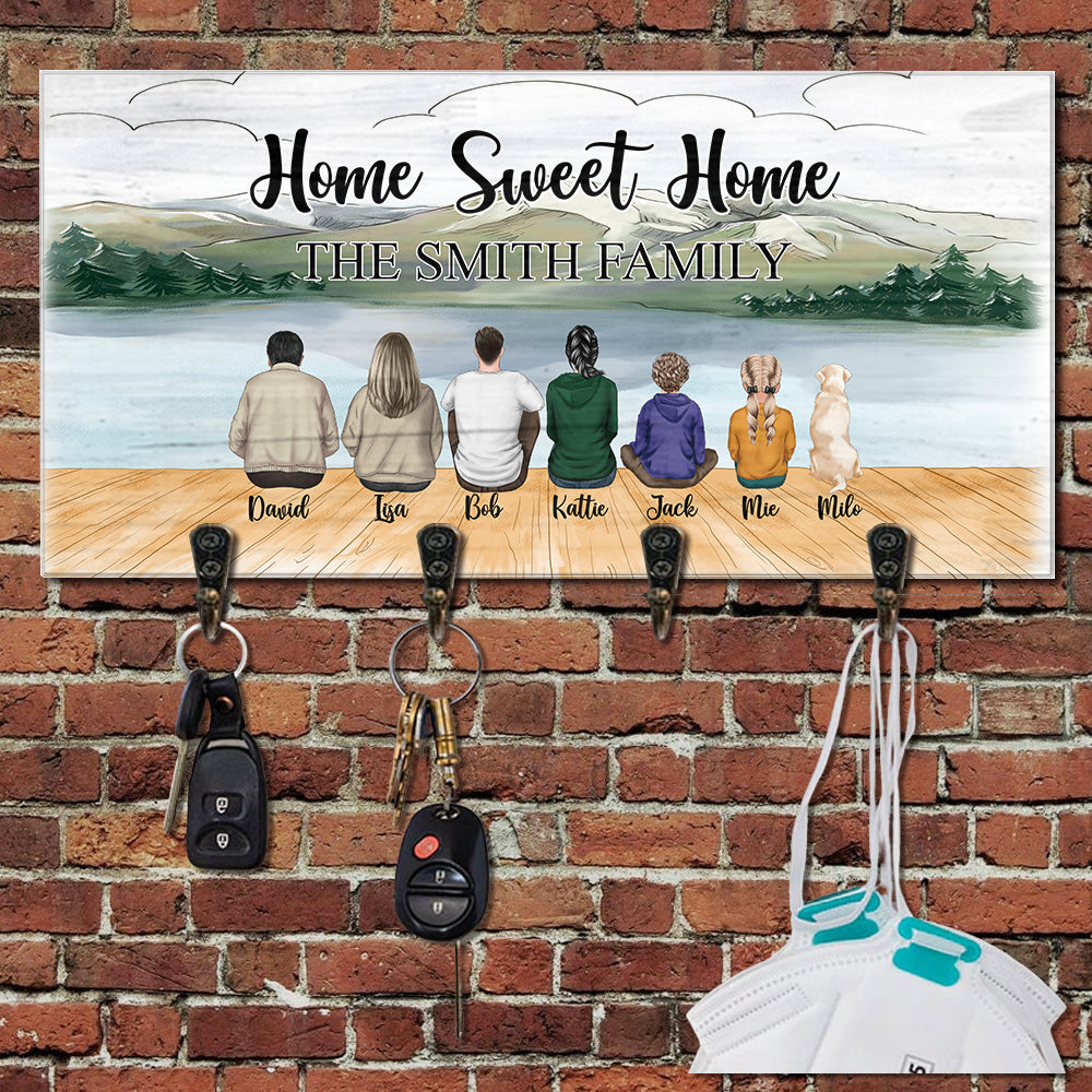 This Is Us Family Personalized Key Hanger, Key Holder