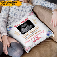 Thumbnail for Hug This Pillow – Ultrasound Pillow Gift For Mom To Be