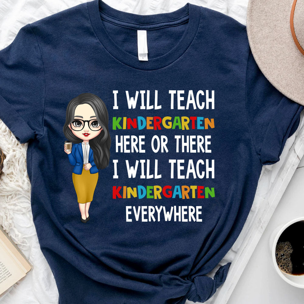 Teach Here There Everywhere Teacher Shirt, Back To School Gift