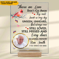 Thumbnail for Those We Love Don't Go Away - Personalized Acrylic Plaque