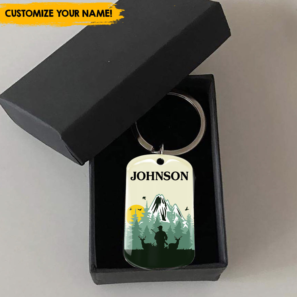 A Hunter's Prayer - Personalized Keychain For Hunting Lovers