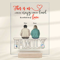 Thumbnail for This Is Us A Little Bit Personalized Acrylic Plaque