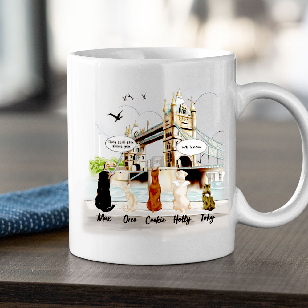 London Bridge- Dog Cat - Personalized Mug For Dog&Cat Lovers - Jonxifon