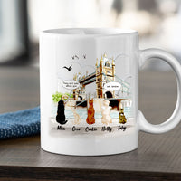 Thumbnail for London Bridge- Dog Cat - Personalized Mug For Dog&Cat Lovers - Jonxifon