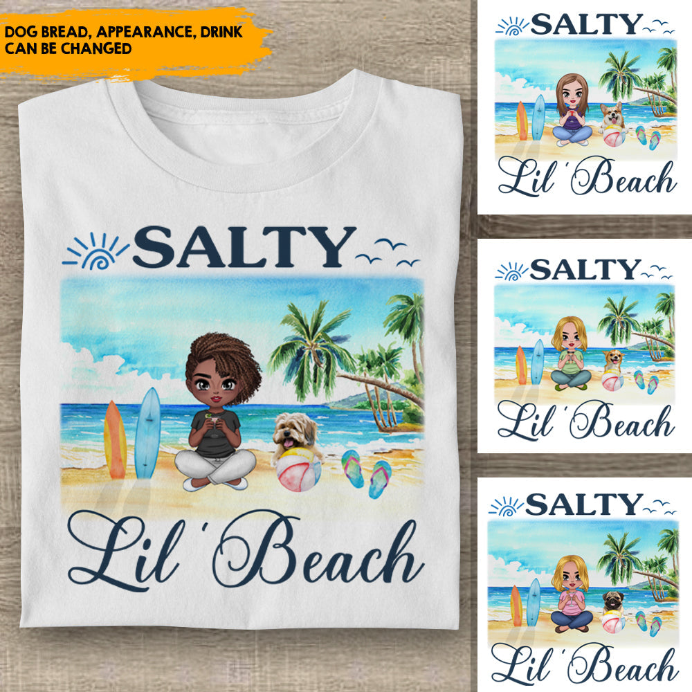 Salty Lil Beach - Customized T Shirt