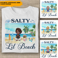 Thumbnail for Salty Lil Beach - Customized T Shirt