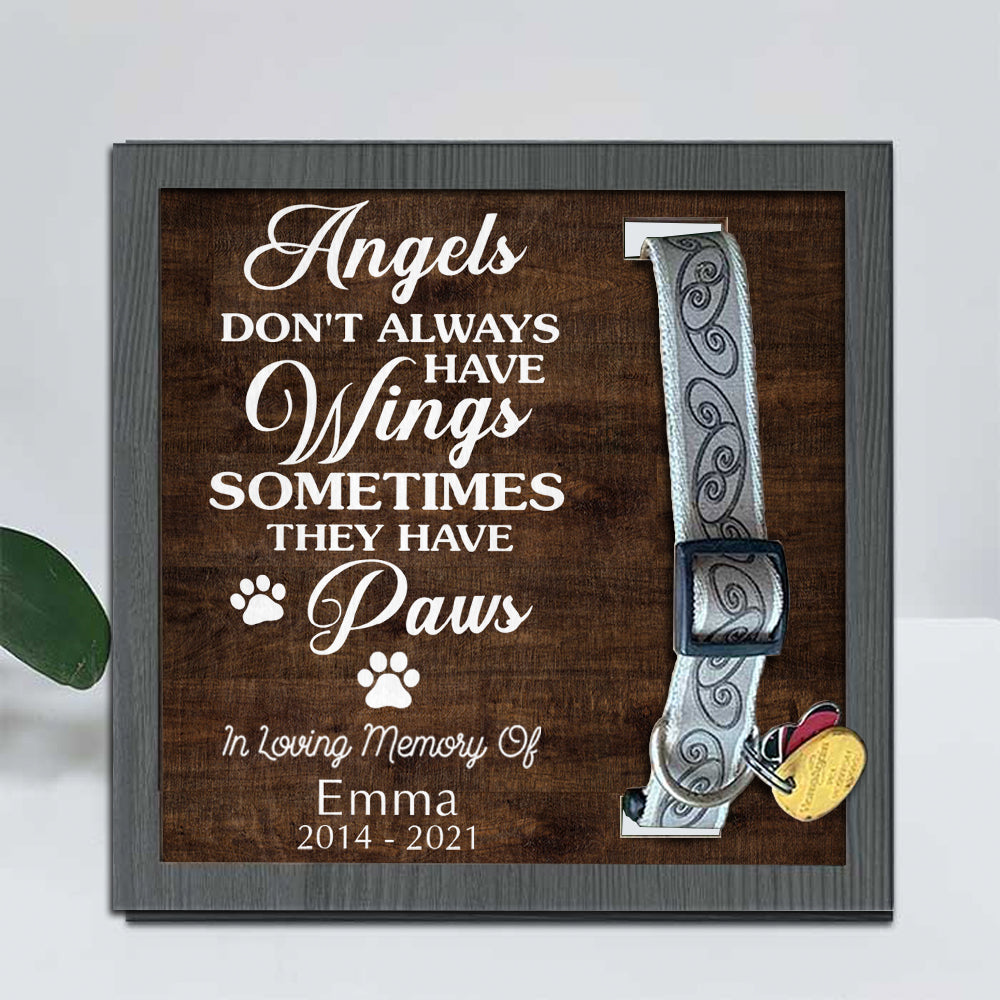 In loving memory of your pet - Pet Collar Holder