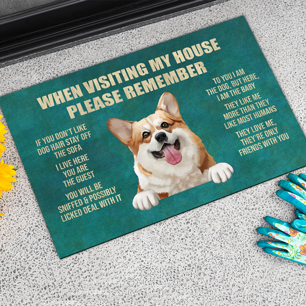 They Like Me More Than They Like Humans - Customized Doormat