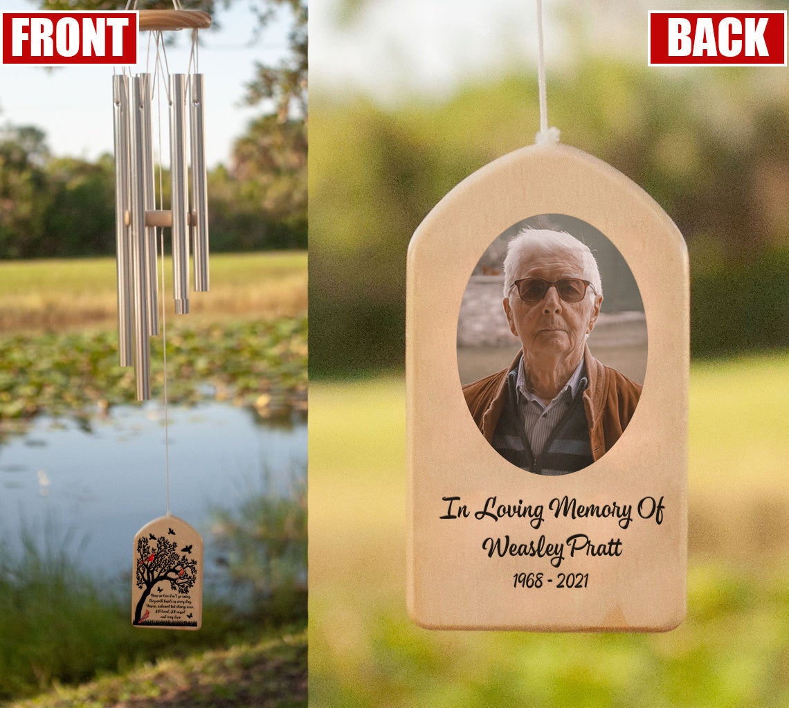 Those we love don't go away - Personalized Wind Chimes