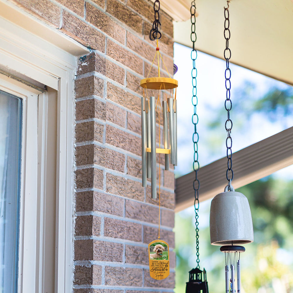 Listen To The Wind, Personalized Memorial Wind Chimes