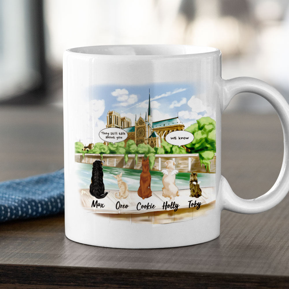 Notre-Dame de Paris- Dog Cat - Personalized Mug For Dog&Cat Lovers - Jonxifon