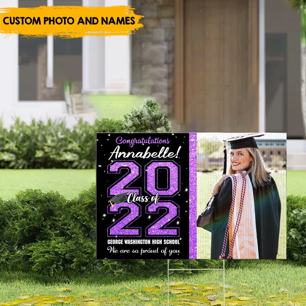 Magical Class Of 2022 - Personalized Yard Sign LS-J220414001