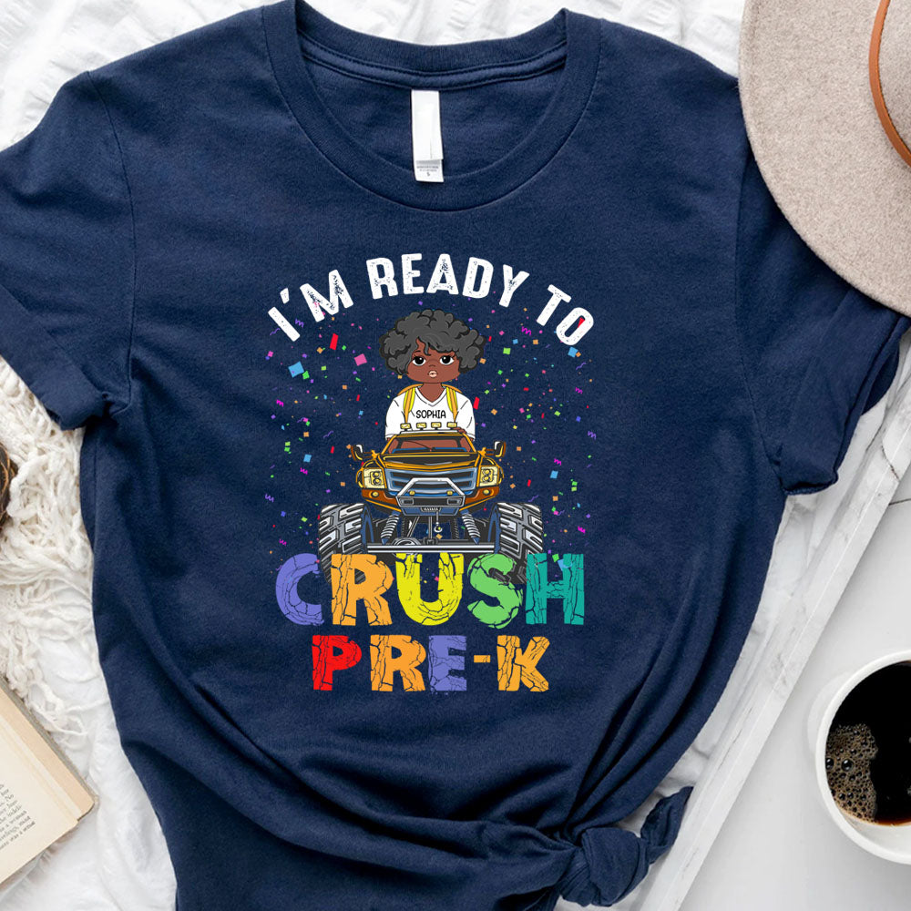 Ready To Crush Back To School Kid Tshirt, DIY Back To School Gift