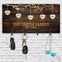 Thumbnail for Home Sweet Home Personalized Key Hanger, Key Holder