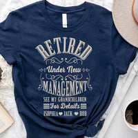 Thumbnail for Retired Grandpa - Personalized T-shirt