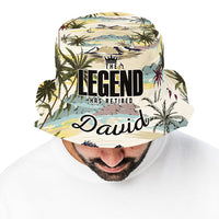 Thumbnail for The Legend Has Retired Personalized Bucket Hat