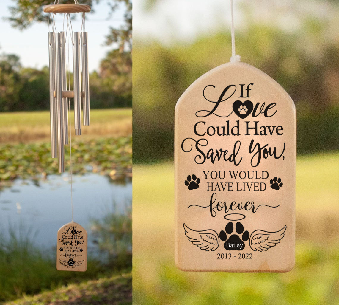 If love could saved you - Personalized Wind Chimes