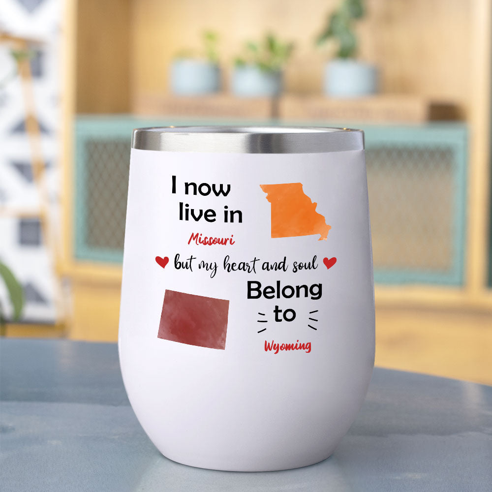 But My Heart And Soul Belong To - 12oz Tumbler, Gift For Couple - Jonxifon