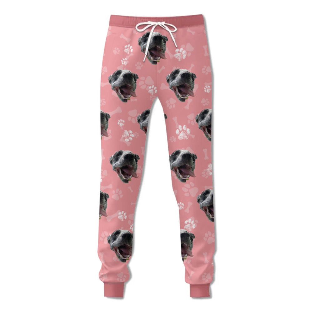 Upload Pet Image With Name Multicolor Sweatpants, Custom Gift For Men and Women Dung- Yen