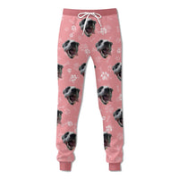 Thumbnail for Upload Pet Image With Name Multicolor Sweatpants, Custom Gift For Men and Women Dung- Yen