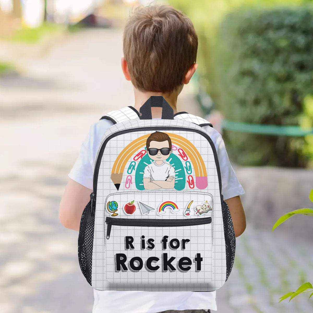 Custom Kid Name Backpack 2022, DIY Gift For Kids