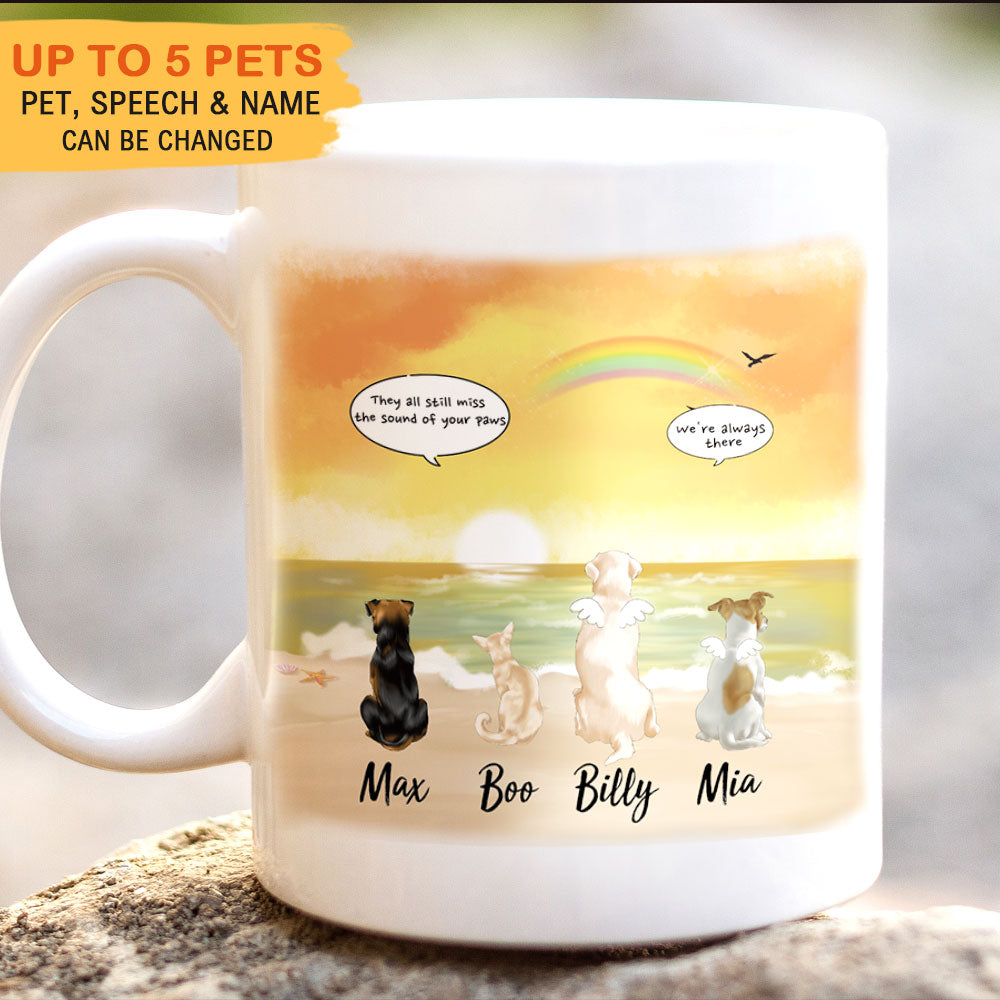 Sunset- Dog Cat - Personalized Mug For Dog&Cat Lovers - Jonxifon