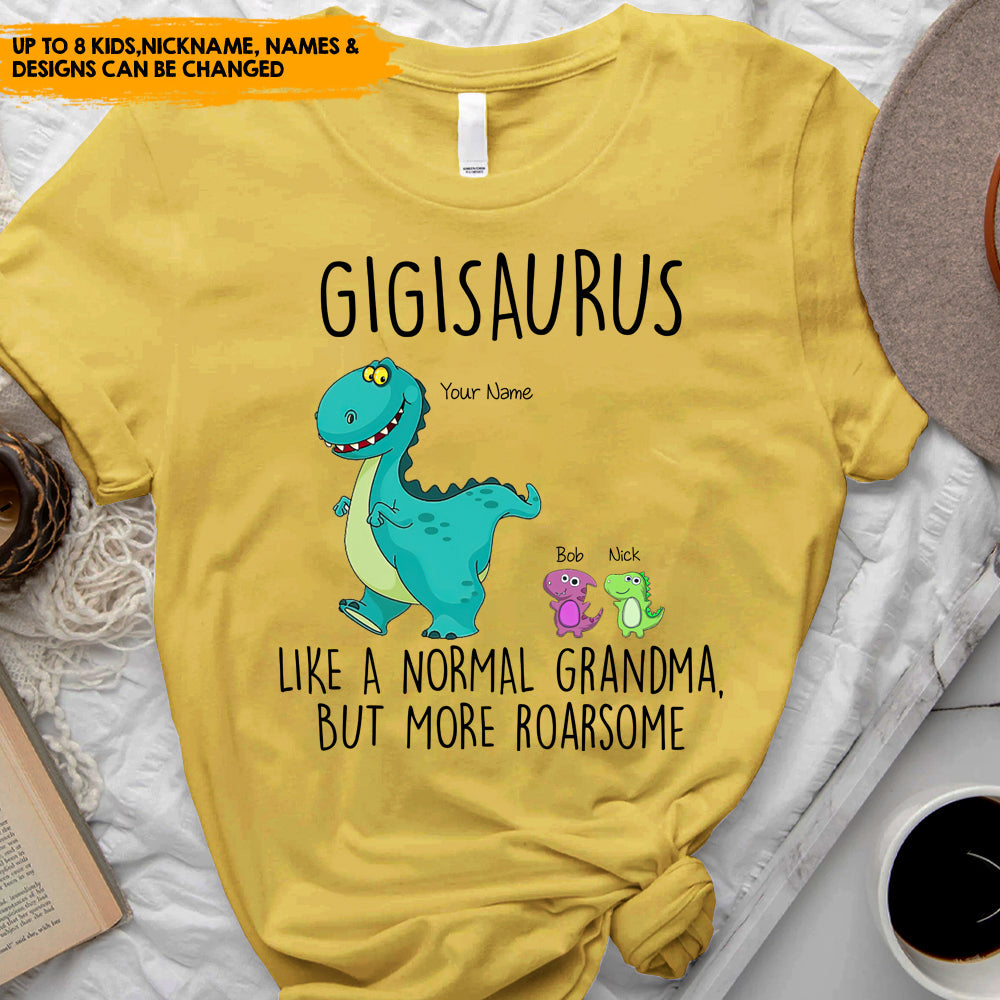 Mother's Day Grandmasaurus - Customized T-shirt, Gift For Mother's Day