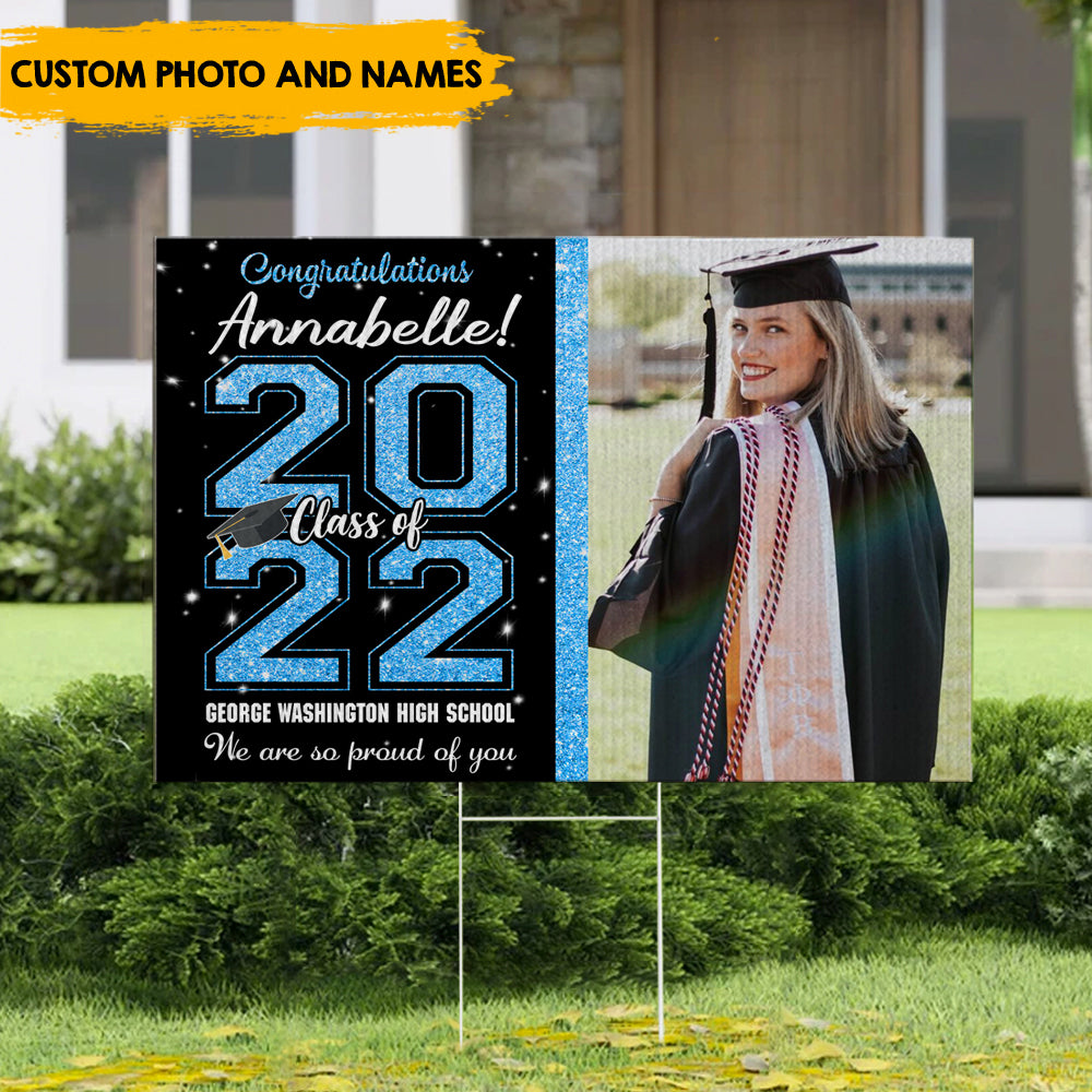 Magical Class Of 2022 - Personalized Yard Sign LS-J220414001