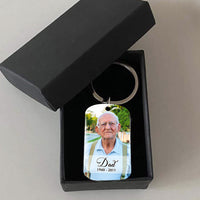 Thumbnail for Missing You I Think About You Metal Keychain Personalized Keychain