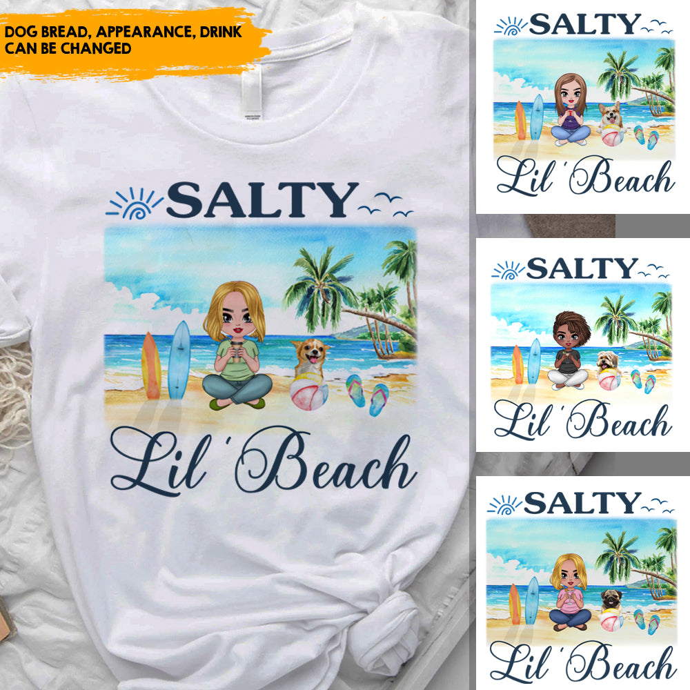 Salty Lil Beach - Customized T Shirt