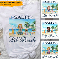 Thumbnail for Salty Lil Beach - Customized T Shirt