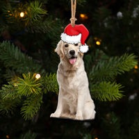 Thumbnail for Pet Upload Photo Christmas Custom Wood Ornament, Gift for Cat, Dog Lovers Dung-Yen