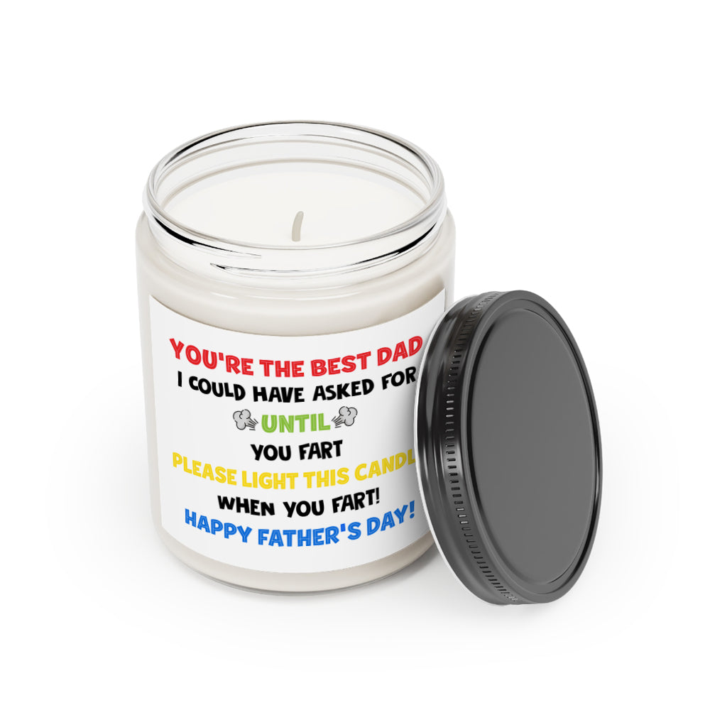 You are the best Dad - Scented Candle 9oz, gifts for Father's day