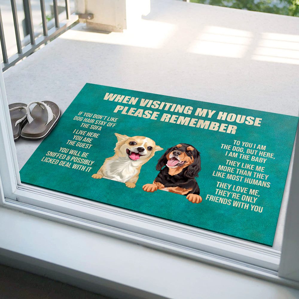 They Like Me More Than They Like Humans - Customized Doormat