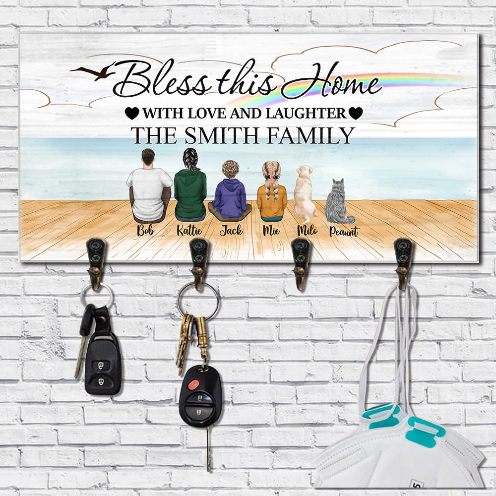 This Is Us Family Personalized Key Hanger, Key Holder