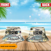 Thumbnail for The Legend Has Retired Personalized Bucket Hat