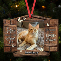 Thumbnail for Upload Photo Window Ornament Loss Of Pet Dog Cat Memorial Christmas Ornament CHI-YEN