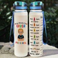 Thumbnail for DIY Ready To Crush Water Tracker Bottle, Gift For Kids Back To School