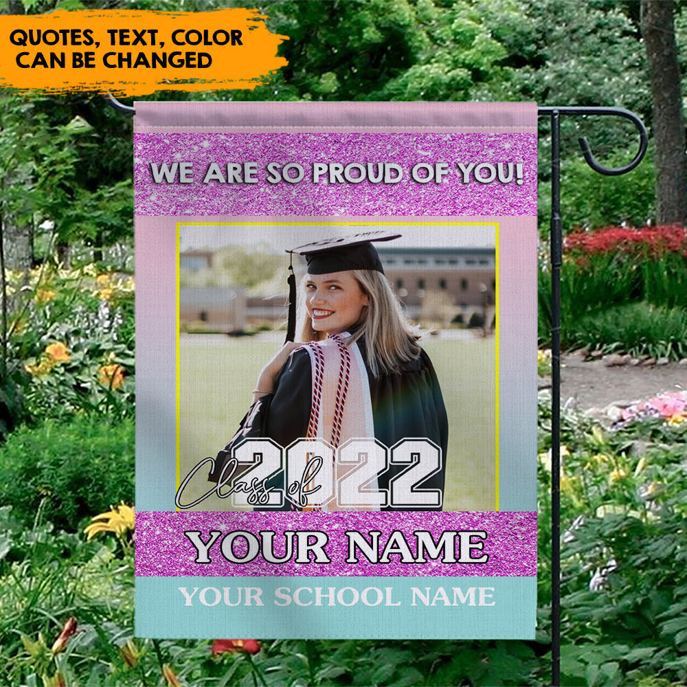 Class Of 2022 Graduation Garden Flag, Graduation Gift - Jonxifon