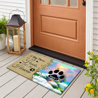 Thumbnail for A Little Bit Of Heaven - Personalized Doormat, Memorial Gift For Dog, Cat Lovers - Jonxifon