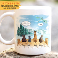 Thumbnail for Lake- Dog Cat - Personalized Mug For Dog&Cat Lovers - Jonxifon