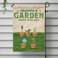 Thumbnail for Grandma Garden of Love - Personalized Flag