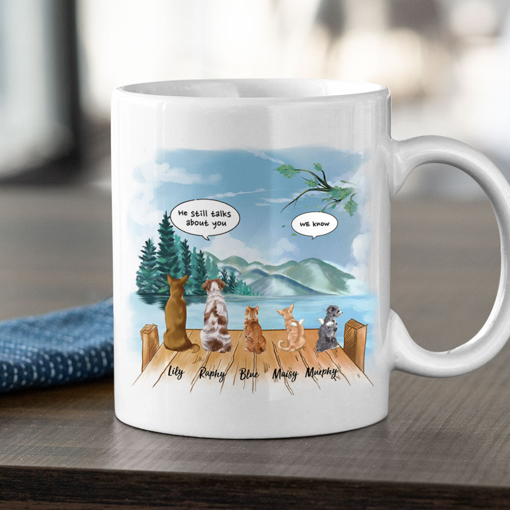 Lake- Dog Cat - Personalized Mug For Dog&Cat Lovers - Jonxifon