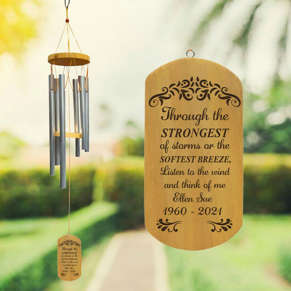 In loving memory of - Personalized Wind Chimes