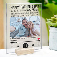 Thumbnail for Happy Father's day to husband - Acrylic Plaque