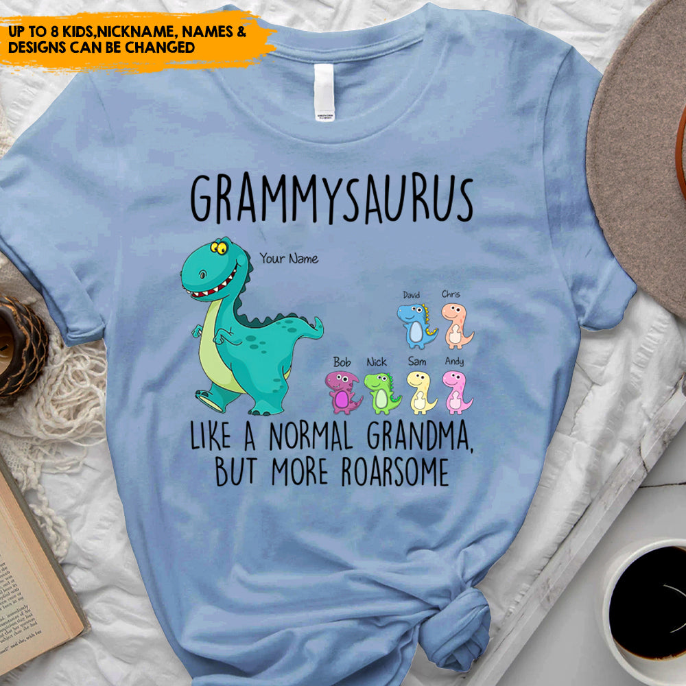 Mother's Day Grandmasaurus - Customized T-shirt, Gift For Mother's Day