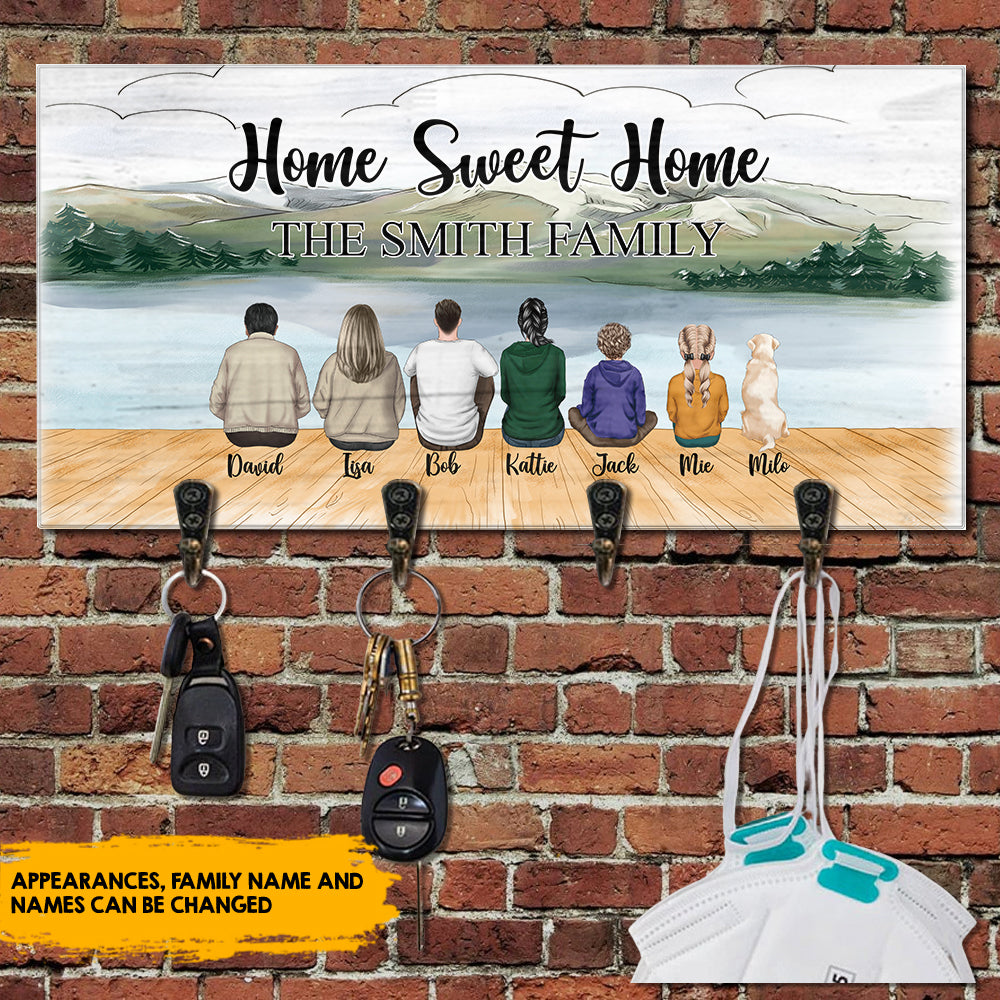 This Is Us Family Personalized Key Hanger, Key Holder