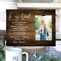 Thumbnail for Everything I am, you helped me to be - Personalized Photo clip frame