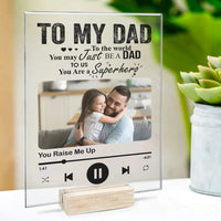 Thumbnail for You raise me up - Personalized Acrylic Plaque